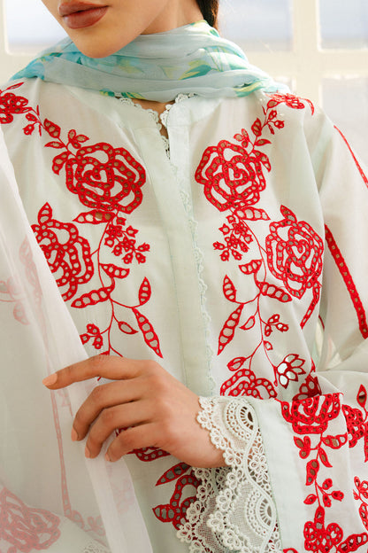 Zara Shahjahan | Coco Lawn 25 | ECLAT-7A M Light Blue Lawn