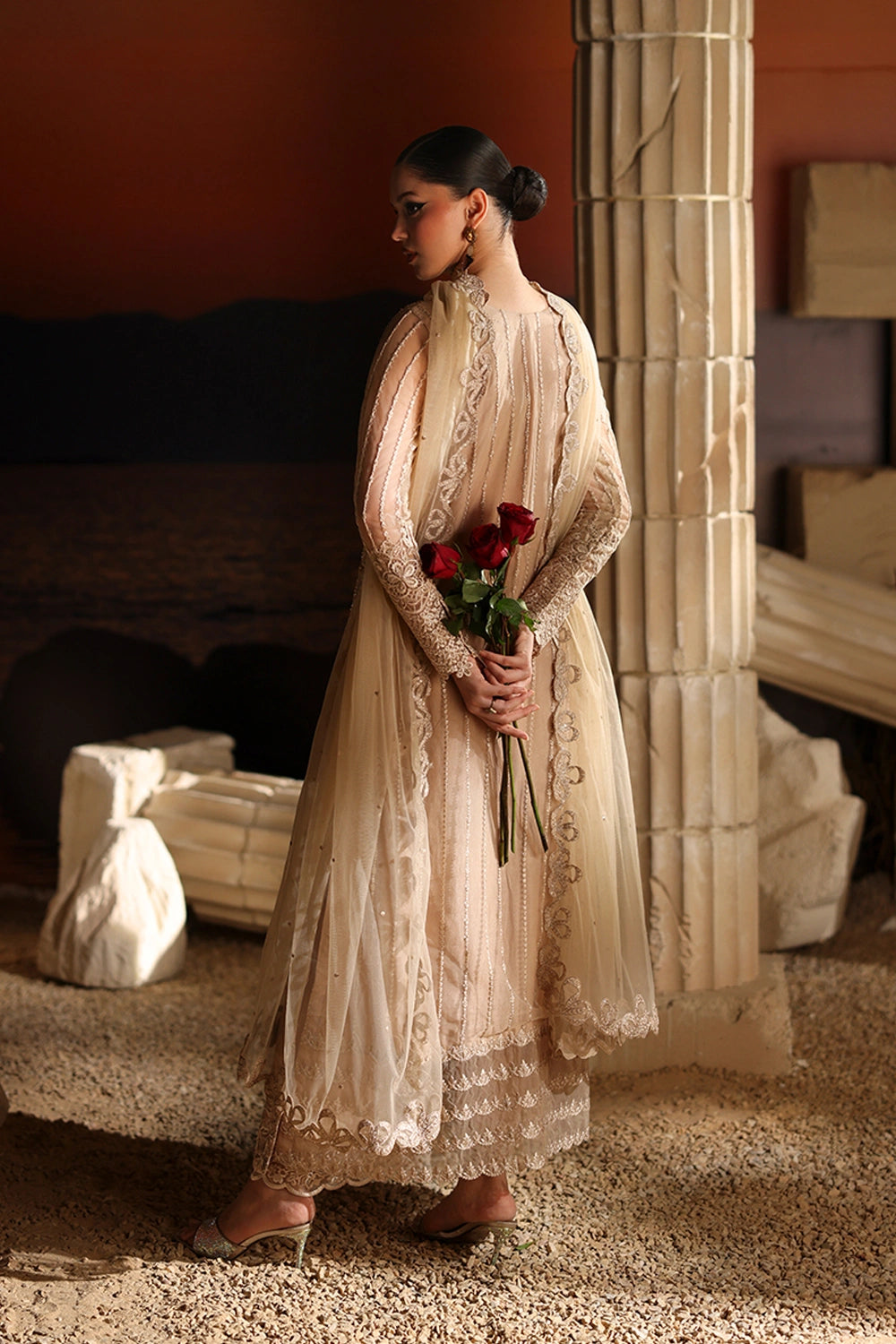 Azure | Luxe Formals | Elan by Azure - Designer Dress - Type : Ladies Clothes - Available at Saira Sultan - 100% Original 