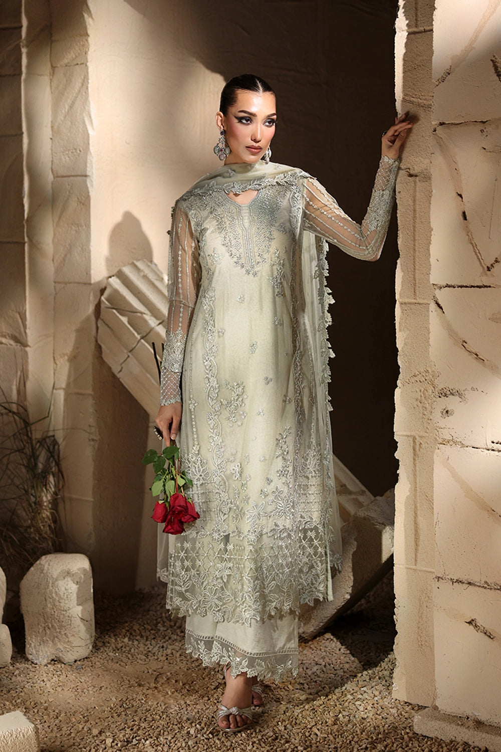 Azure | Luxe Formals | Elysian by Azure - Designer Dress - Type : Ladies Clothes - Available at Saira Sultan - 100% Original 
