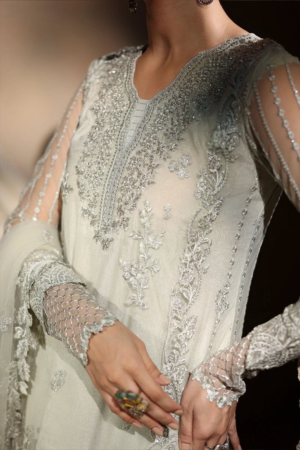 Azure | Luxe Formals | Elysian by Azure - Designer Dress - Type : Ladies Clothes - Available at Saira Sultan - 100% Original 