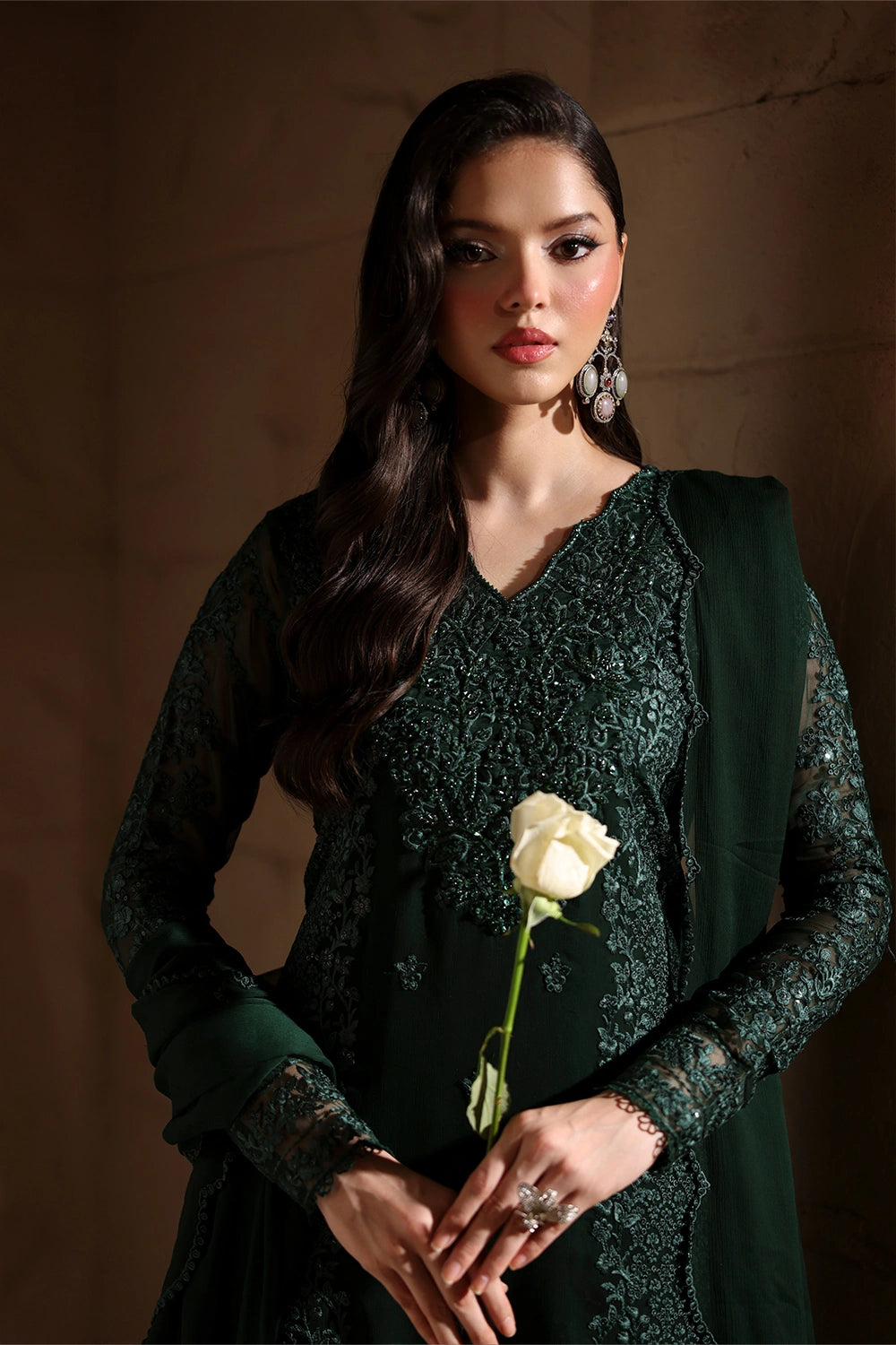 Azure | Luxe Formals | Emeraude by Azure - Designer Dress - Type : Ladies Clothes - Available at Saira Sultan - 100% Original 