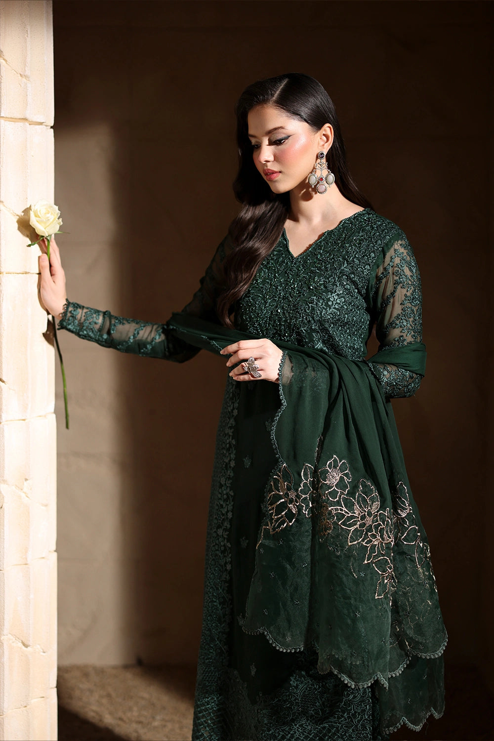 Azure | Luxe Formals | Emeraude by Azure - Designer Dress - Type : Ladies Clothes - Available at Saira Sultan - 100% Original 
