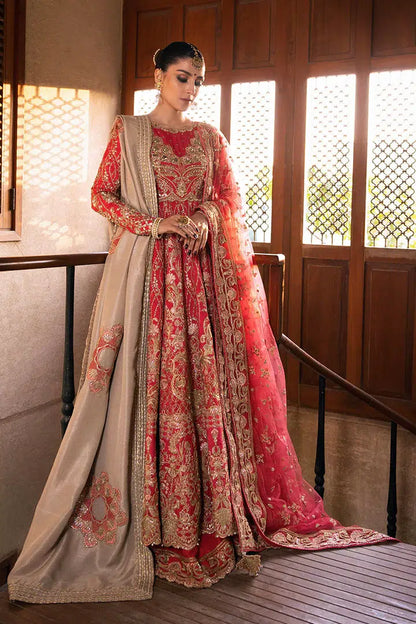 Erum Khan | Jahan Wedding 23 | Rani - Pakistani Designer Dress - by Erum Khan | Type: Bridal - 100% Original at Saira Sultan