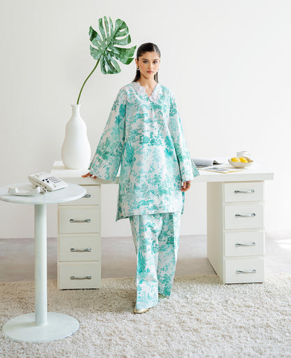 Republic Womenswear | Essentials 25 | ES-187 - Pakistani Designer Dress - by Republic Womenswear - Type : Ladies Clothes - 100% Original at Saira Sultan