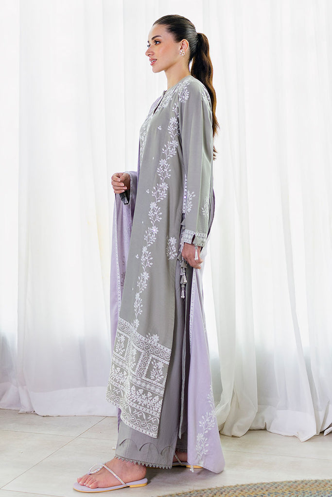 Cross Stitch | Cotton Satin 25 | ETHEREAL VEIL - Pakistani Designer Dress - by Cross Stitch - Type : Ladies Clothes - 100% Original at Saira Sultan
