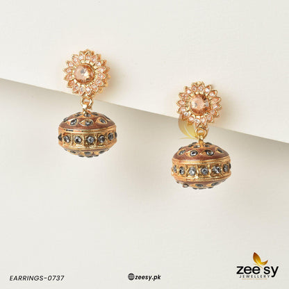 Earrings-0737 Champagne