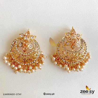 Earrings-0741 Champagne