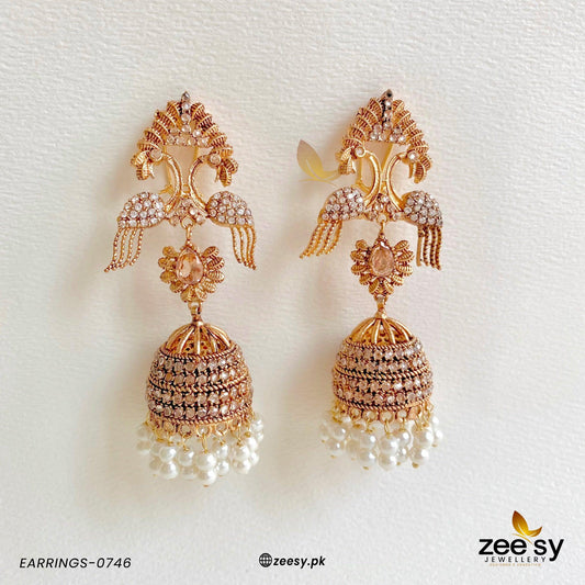Earrings-0746 Champagne