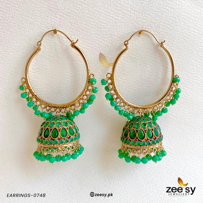Earrings-0748 Green