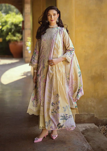 Elaf Premium | Print Chikankari 24 | ECT-04A TWINKLE - Pakistani Designer Dress - by Elaf Premium | Type: Luxury - 100% Original at Saira Sultan