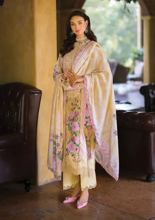 Elaf Premium | Print Chikankari 24 | ECT-04A TWINKLE - Pakistani Designer Dress - by Elaf Premium | Type: Luxury - 100% Original at Saira Sultan