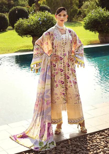 Elaf Premium | Print Chikankari 24 | ECT-06A RIVERDALE - Pakistani Designer Dress - by Elaf Premium | Type: Luxury - 100% Original at Saira Sultan