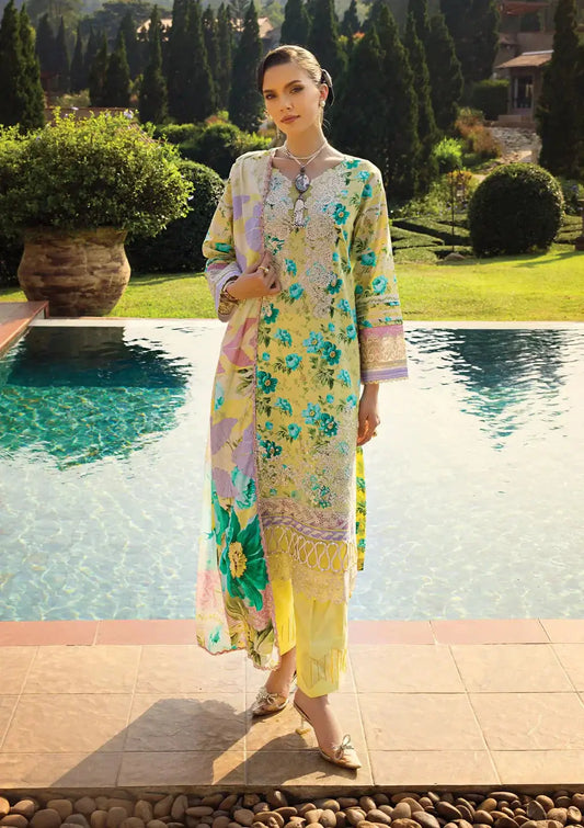 Elaf Premium | Print Chikankari 24 | ECT-06B MISTY SERENADE - Pakistani Designer Dress - by Elaf Premium | Type: Luxury - 100% Original at Saira Sultan