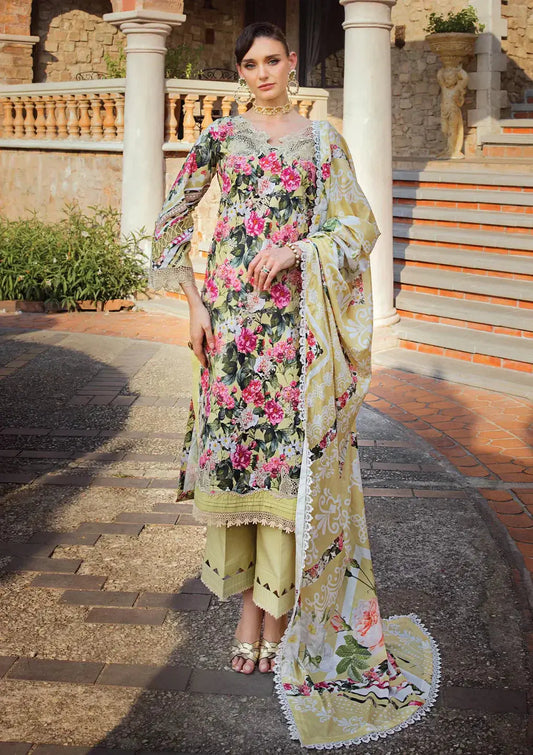 Elaf Premium | Print Chikankari 24 | ECT-01B CHARM - Pakistani Designer Dress - by Elaf Premium | Type: Luxury - 100% Original at Saira Sultan