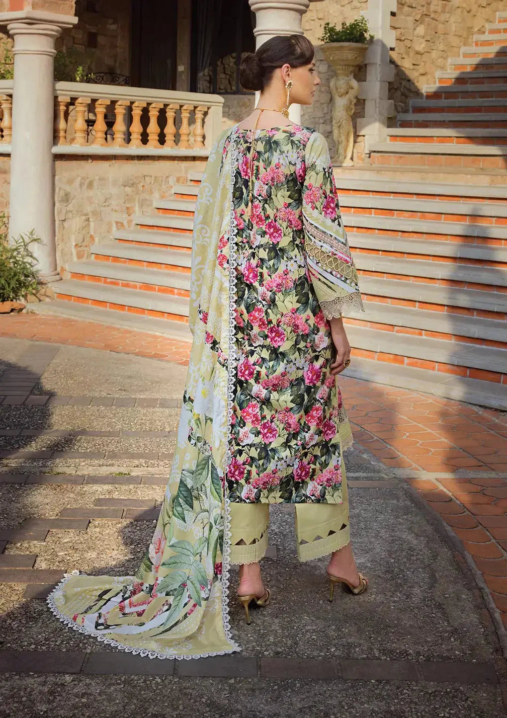 Elaf Premium | Print Chikankari 24 | ECT-01B CHARM - Pakistani Designer Dress - by Elaf Premium | Type: Luxury - 100% Original at Saira Sultan