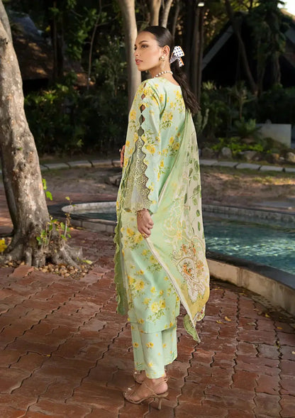 Elaf Premium | Signature Embroidered Lawn 24 | ESL-06B MAJESTIC NOVA - Pakistani Designer Dress - by Elaf Premium | Type: Luxury - 100% Original at Saira Sultan