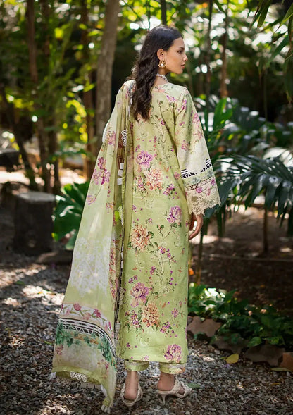 Elaf Premium | Signature Embroidered Lawn 24 | ESL-03B CLARISSE - Pakistani Designer Dress - by Elaf Premium | Type: Luxury - 100% Original at Saira Sultan