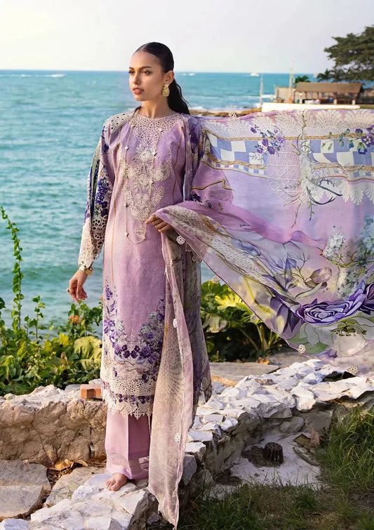 Elaf Premium | Signature Embroidered Lawn 24 | ESL-07A CUPID - Pakistani Designer Dress - by Elaf Premium | Type: Luxury - 100% Original at Saira Sultan
