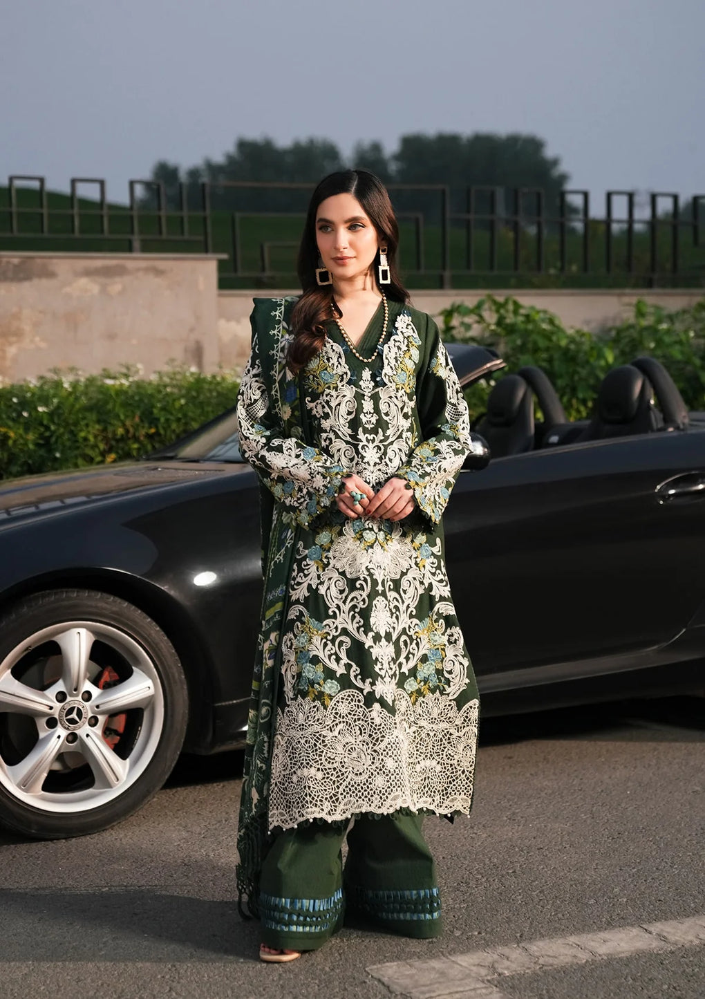 Elaf Premium | Winter Pashmina Shawl Collection | EPW-6A Endless Devotion - Pakistani Designer Dress - by Elaf Premium | Type: Ladies Clothes - 100% Original at Saira Sultan