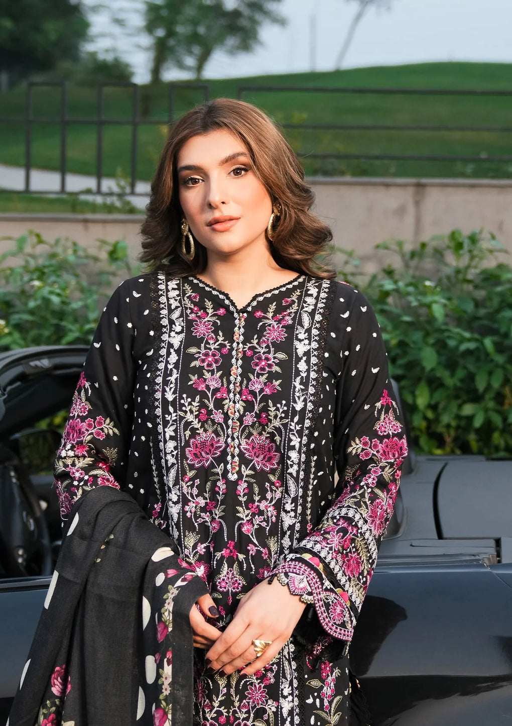 Elaf Premium | Winter Pashmina Shawl Collection | EPW-8B Boundless Dreams - Pakistani Designer Dress - by Elaf Premium | Type: Ladies Clothes - 100% Original at Saira Sultan