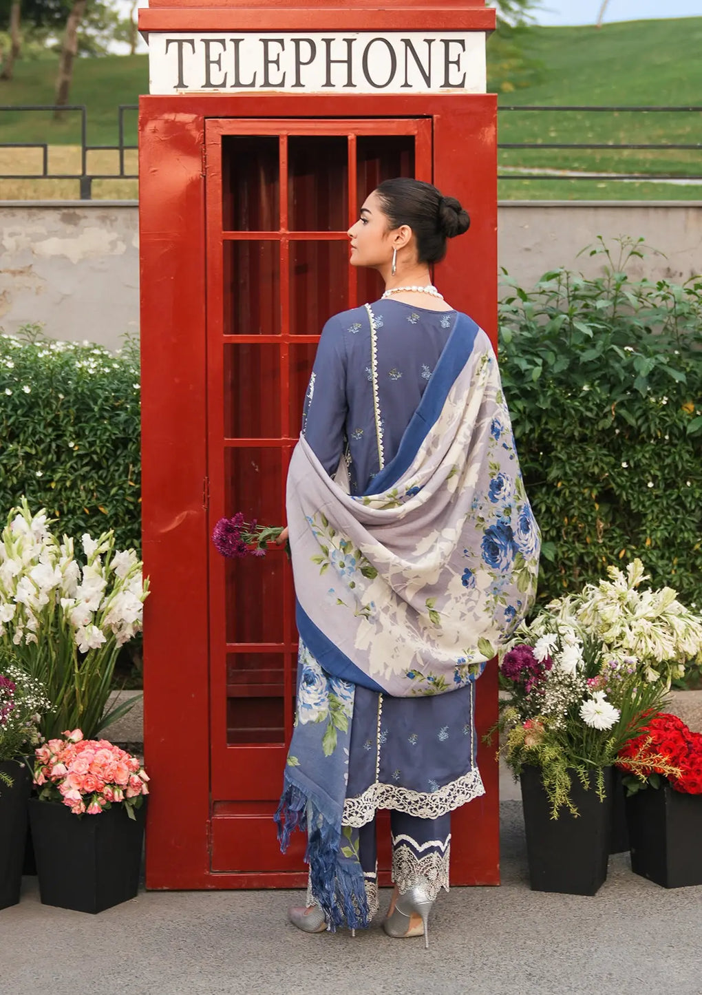 Elaf Premium | Winter Pashmina Shawl Collection | EPW-4A Secret Serenade - Pakistani Designer Dress - by Elaf Premium | Type: Ladies Clothes - 100% Original at Saira Sultan