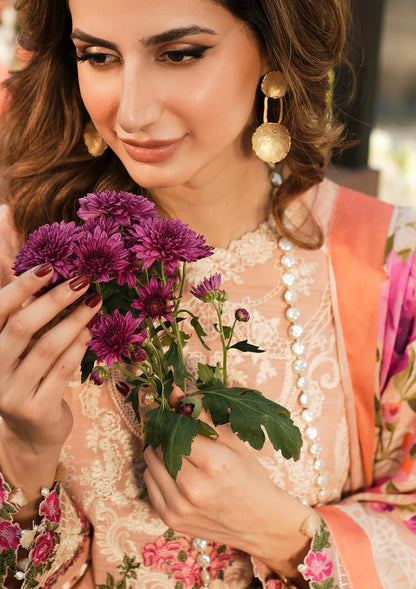 Elaf Premium | Winter Pashmina Shawl Collection | EPW-7B Flourishing Romance - Pakistani Designer Dress - by Elaf Premium | Type: Ladies Clothes - 100% Original at Saira Sultan