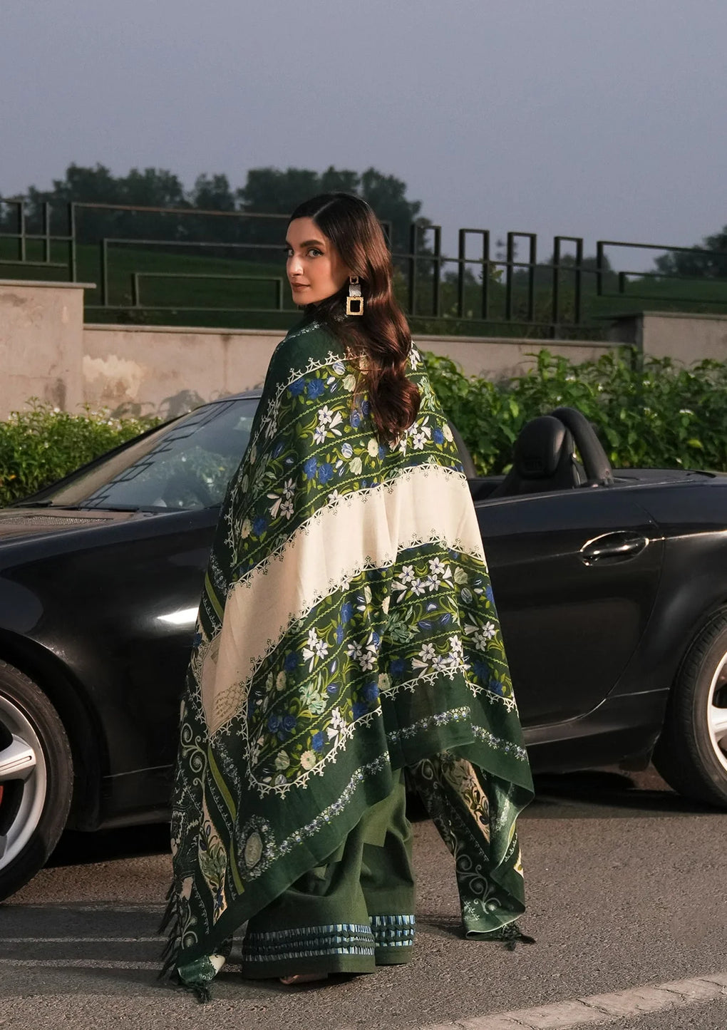 Elaf Premium | Winter Pashmina Shawl Collection | EPW-6A Endless Devotion - Pakistani Designer Dress - by Elaf Premium | Type: Ladies Clothes - 100% Original at Saira Sultan