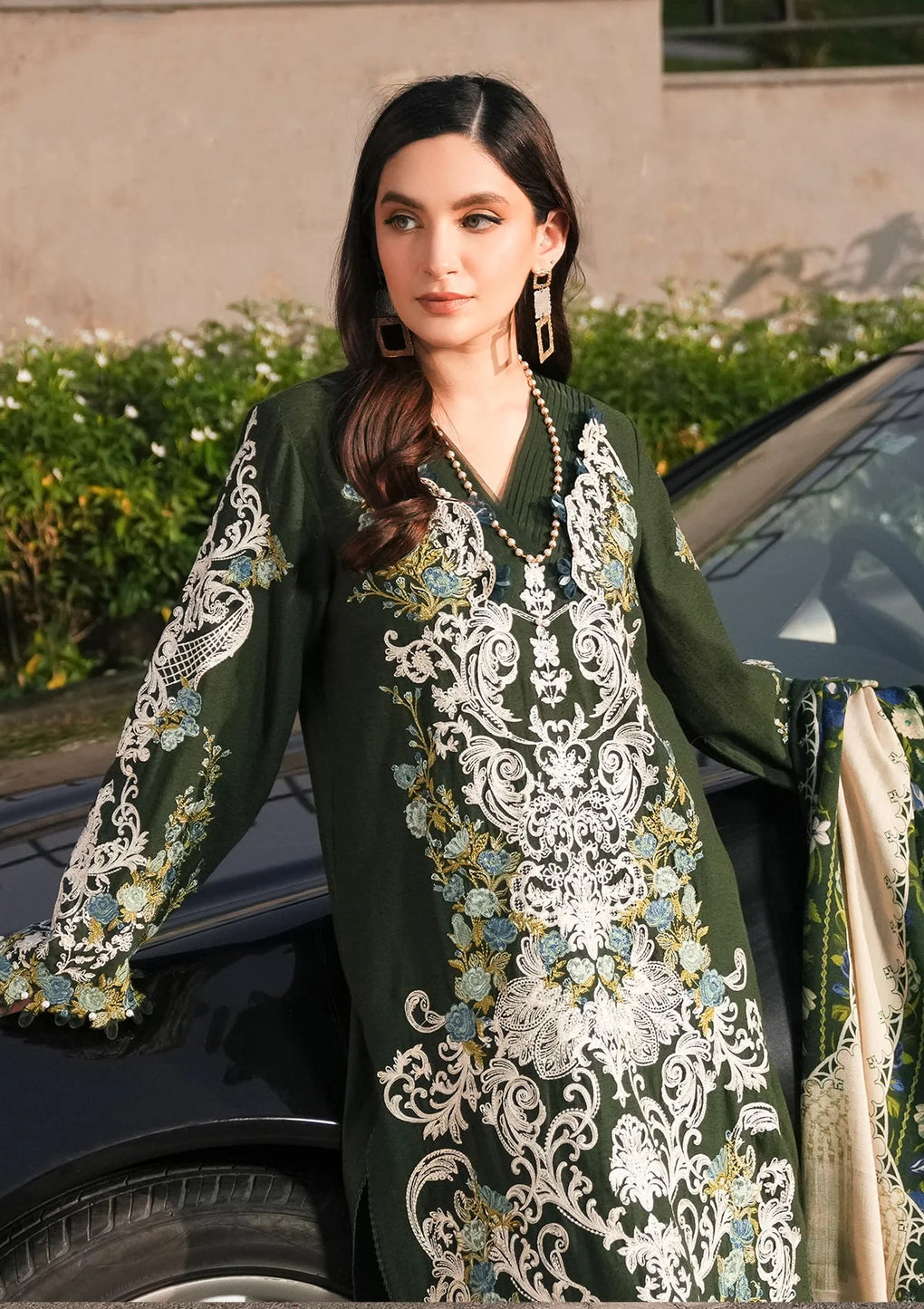 Elaf Premium | Winter Pashmina Shawl Collection | EPW-6A Endless Devotion - Pakistani Designer Dress - by Elaf Premium | Type: Ladies Clothes - 100% Original at Saira Sultan