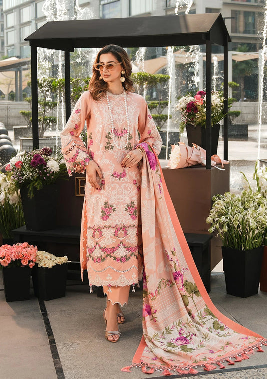 Elaf Premium | Winter Pashmina Shawl Collection | EPW-7B Flourishing Romance - Pakistani Designer Dress - by Elaf Premium | Type: Ladies Clothes - 100% Original at Saira Sultan