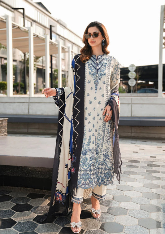 Elaf Premium | Winter Pashmina Shawl Collection | EPW-5B Cherished Memories - Pakistani Designer Dress - by Elaf Premium | Type: Ladies Clothes - 100% Original at Saira Sultan