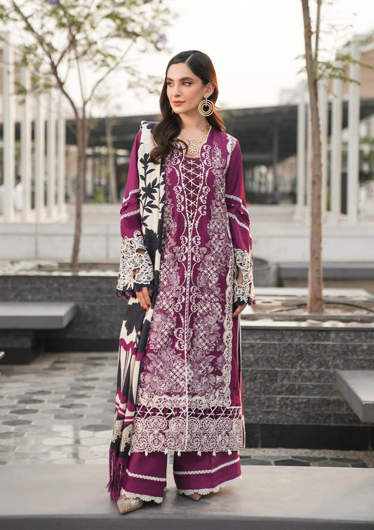 Elaf Premium | Winter Pashmina Shawl Collection | EPW-1A Infinite Love - Pakistani Designer Dress - by Elaf Premium | Type: Ladies Clothes - 100% Original at Saira Sultan
