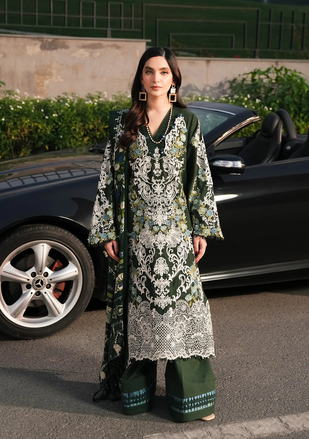 Elaf Premium | Winter Pashmina Shawl Collection | EPW-6A Endless Devotion - Pakistani Designer Dress - by Elaf Premium | Type: Ladies Clothes - 100% Original at Saira Sultan