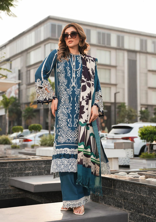 Elaf Premium | Winter Pashmina Shawl Collection | EPW-1B Heartfelt Whisper - Pakistani Designer Dress - by Elaf Premium | Type: Ladies Clothes - 100% Original at Saira Sultan