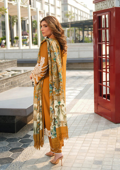 Elaf Premium | Winter Pashmina Shawl Collection | EPW-3A Sunkissed Meadows - Pakistani Designer Dress - by Elaf Premium | Type: Ladies Clothes - 100% Original at Saira Sultan