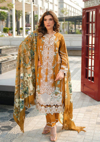 Elaf Premium | Winter Pashmina Shawl Collection | EPW-3A Sunkissed Meadows - Pakistani Designer Dress - by Elaf Premium | Type: Ladies Clothes - 100% Original at Saira Sultan