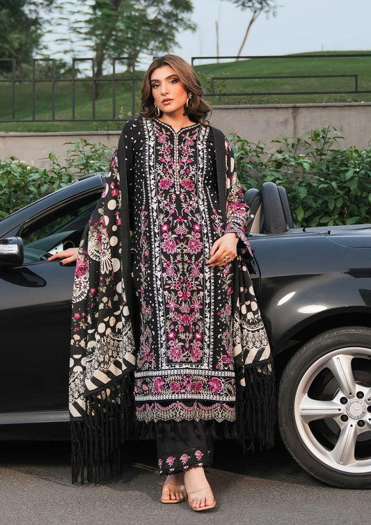 Elaf Premium | Winter Pashmina Shawl Collection | EPW-8B Boundless Dreams - Pakistani Designer Dress - by Elaf Premium | Type: Ladies Clothes - 100% Original at Saira Sultan