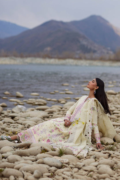 Elan | Lawn24 | NEDINE (EL24-02 B) - Pakistani Designer Dress - by Elan | Type: Luxury - 100% Original at Saira Sultan