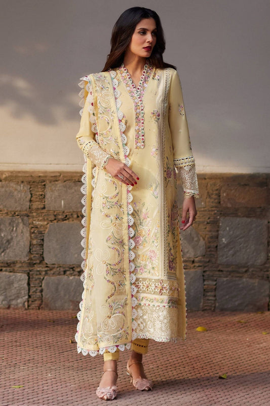 Elan | Lawn24 | ZENEL (EL24-08 B) - Pakistani Designer Dress - by Elan | Type: Luxury - 100% Original at Saira Sultan