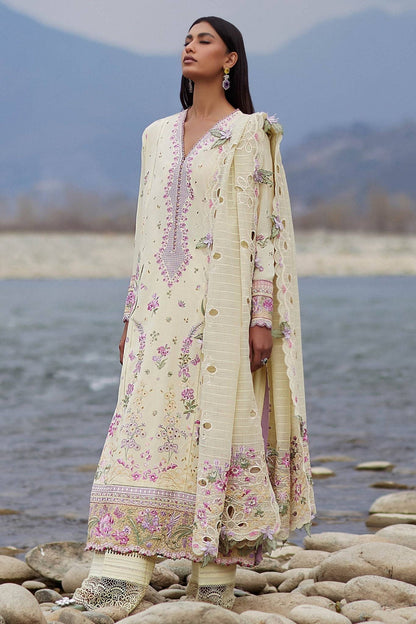 Elan | Lawn24 | NEDINE (EL24-02 B) - Pakistani Designer Dress - by Elan | Type: Luxury - 100% Original at Saira Sultan