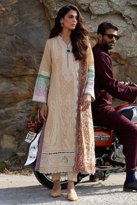 Elan | Lawn24 | SHERINE (EL24-07 B) - Pakistani Designer Dress - by Elan | Type: Luxury - 100% Original at Saira Sultan