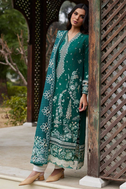 Elan | Lawn24 | NEDINE (EL24-02 A) - Pakistani Designer Dress - by Elan | Type: Luxury - 100% Original at Saira Sultan
