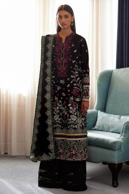 Elan | Lawn24 |QISTINA (EL24-03 B) - Pakistani Designer Dress - by Elan | Type: Luxury - 100% Original at Saira Sultan
