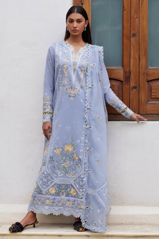 Elan | Lawn24 | MINA (EL24-01 A) - Pakistani Designer Dress - by Elan | Type: Luxury - 100% Original at Saira Sultan