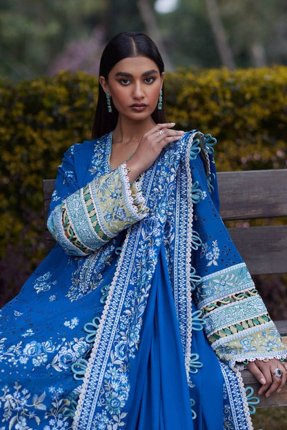 Elan | Lawn24 | IVANA (EL24-06 B) - Pakistani Designer Dress - by Elan | Type: Luxury - 100% Original at Saira Sultan