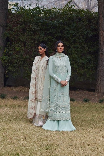 Elan | Lawn24 | MINA (EL24-01 B) - Pakistani Designer Dress - by Elan | Type: Luxury - 100% Original at Saira Sultan