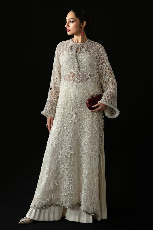 Elan | Pret Crepusule | VOILE D'ARGENT (EP-21308) XS Ivory Organza