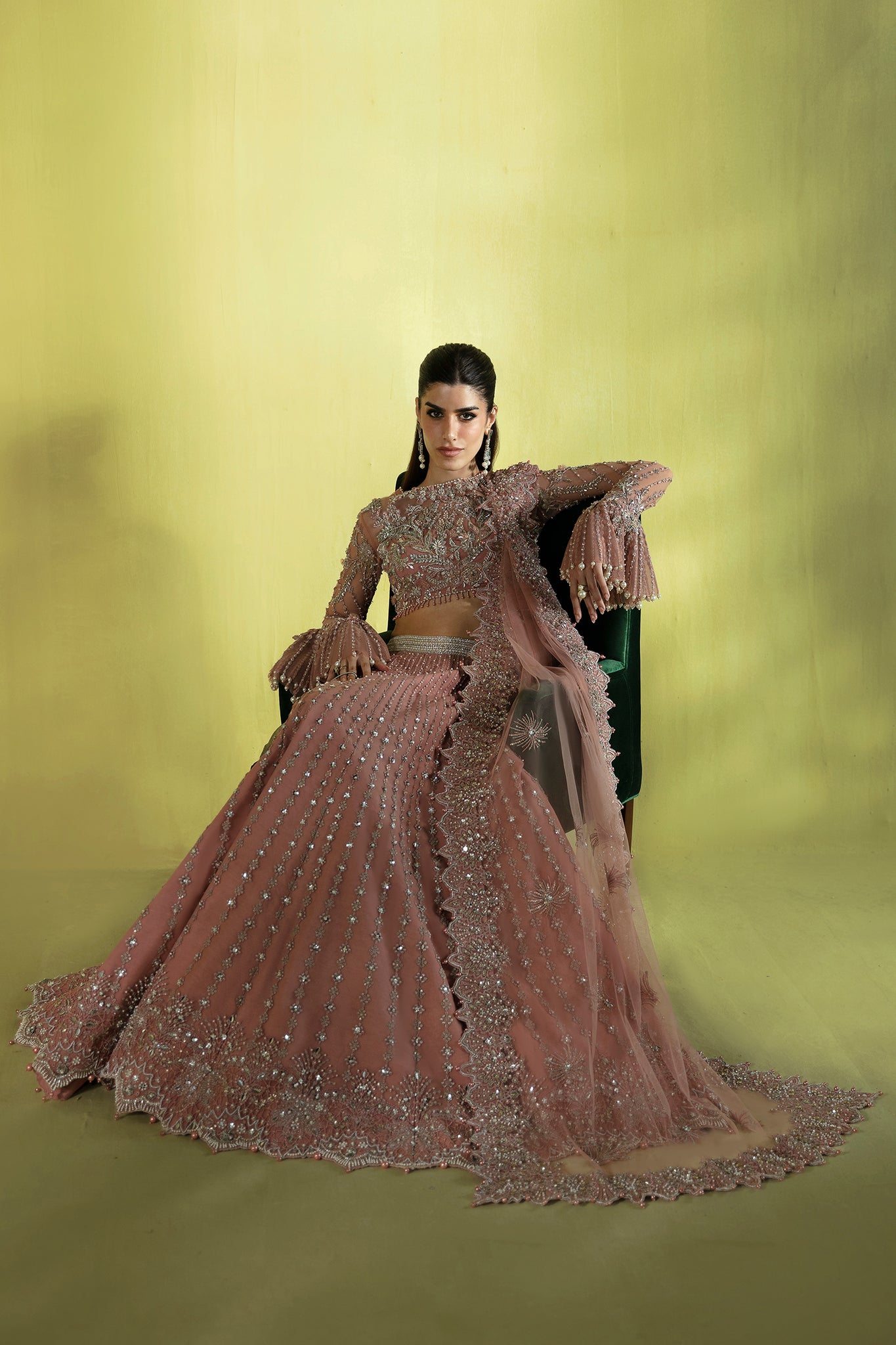Elan | Pret Crepusule | ‰TINCELLE DE ROSE (EP-21310) L Powder Pink Net