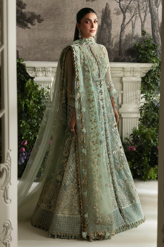 Elan | Wedding Festive 24 | SEA OF SERENITY (EC24-06) XS Mint Green Poly Organza