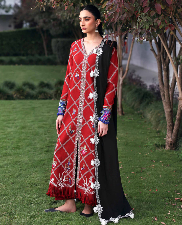 Republic Womenswear | Amaris Luxury Shawl 25 | Elara by Republic Womenswear - Designer Dress  - Type : Ladies Clothes - Available at Saira Sultan - 100% Original 