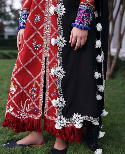 Republic Womenswear | Amaris Luxury Shawl 25 | Elara by Republic Womenswear - Designer Dress  - Type : Ladies Clothes - Available at Saira Sultan - 100% Original 